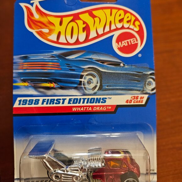 Hot Wheels 1998 First Editions Whatta Drag Collector #673 -- ITEM #2060 - Picture 2 of 3
